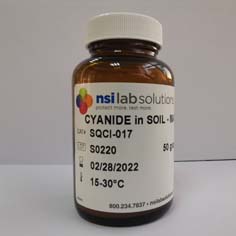 土壤中 總氰化物 質(zhì)控樣 - 【50g+5mL】/套
